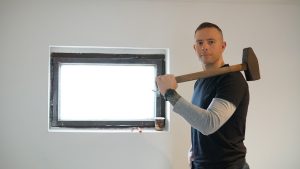 Inštalácia okna pri rekonštrukcii interiéru v Bratislave