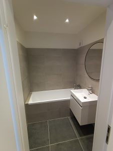 Kompletná rekonštrukcia kúpeľne, Bratislava-Petržalka